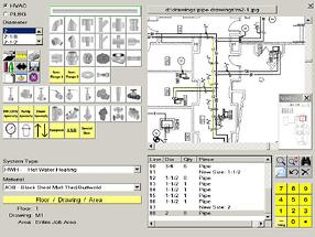 HVAC Estimating Software Screen Takeoff